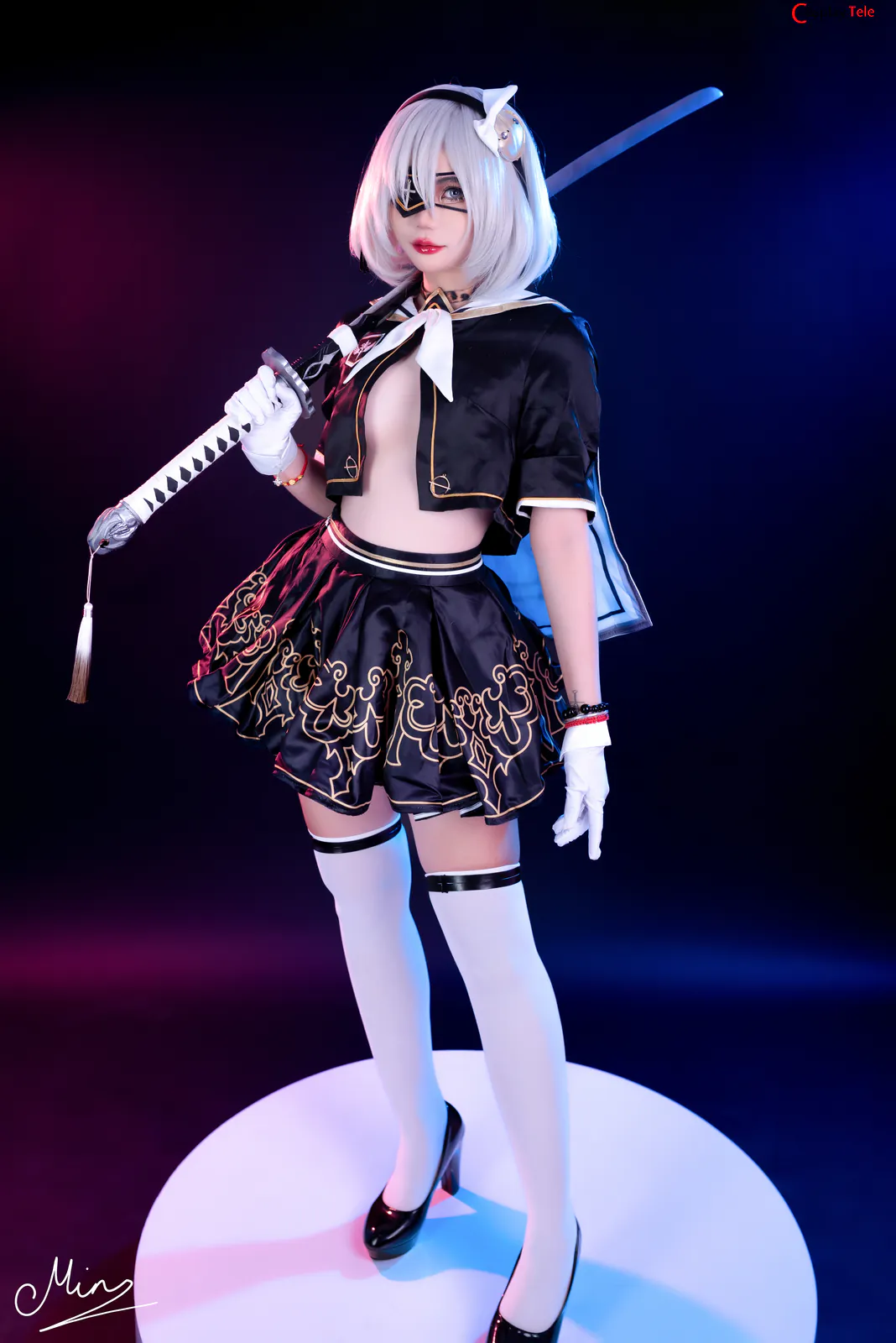 Miinmeow cosplay 2B 3
