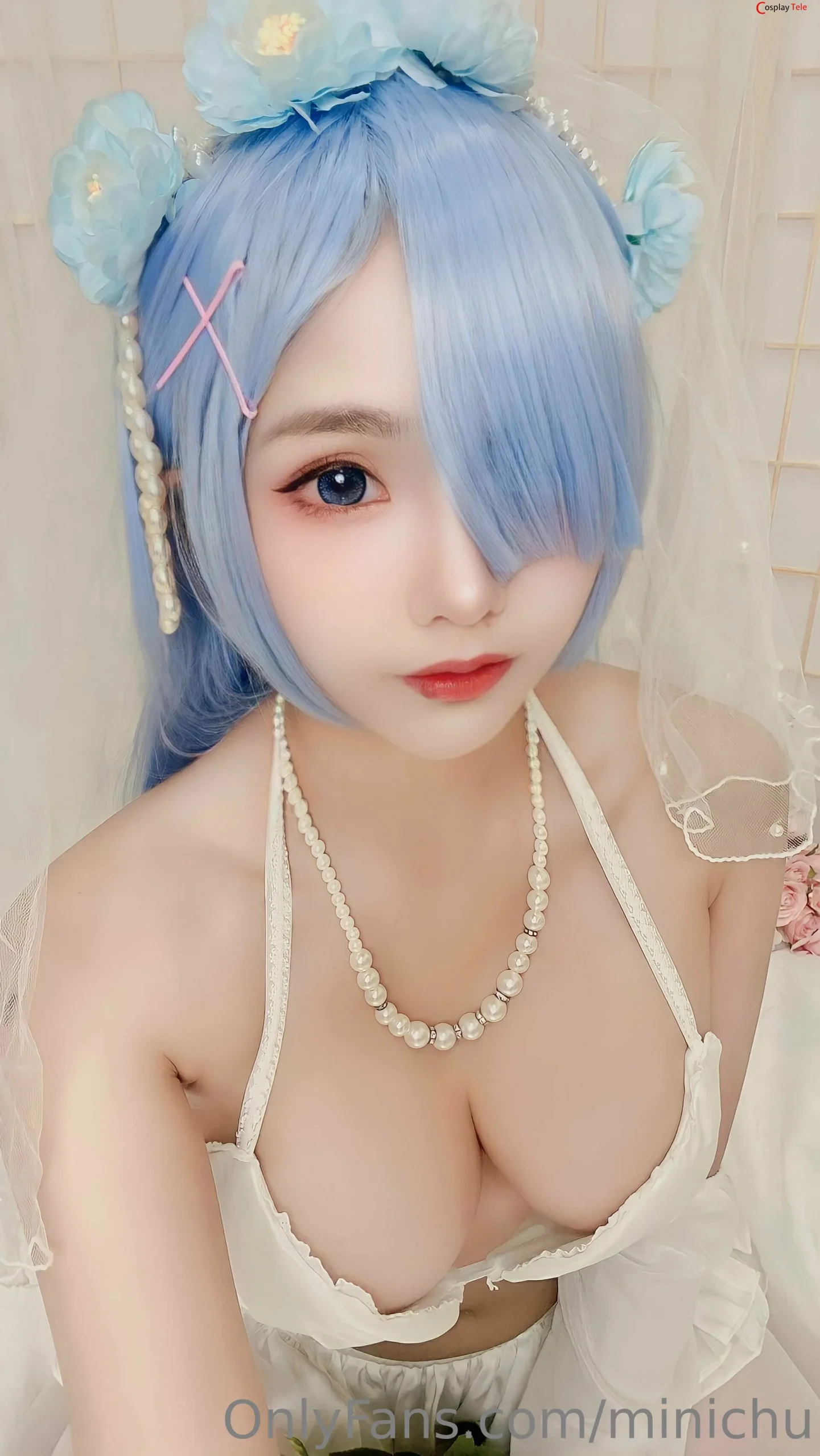 Minichu cosplay Bride Rem 11