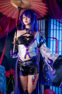 Pyoncos cosplay Acheron HonkaiStar Rail 1 result