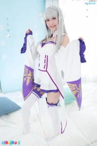Ria Kurumi cosplay Emilia ReZero 1 result scaled 2