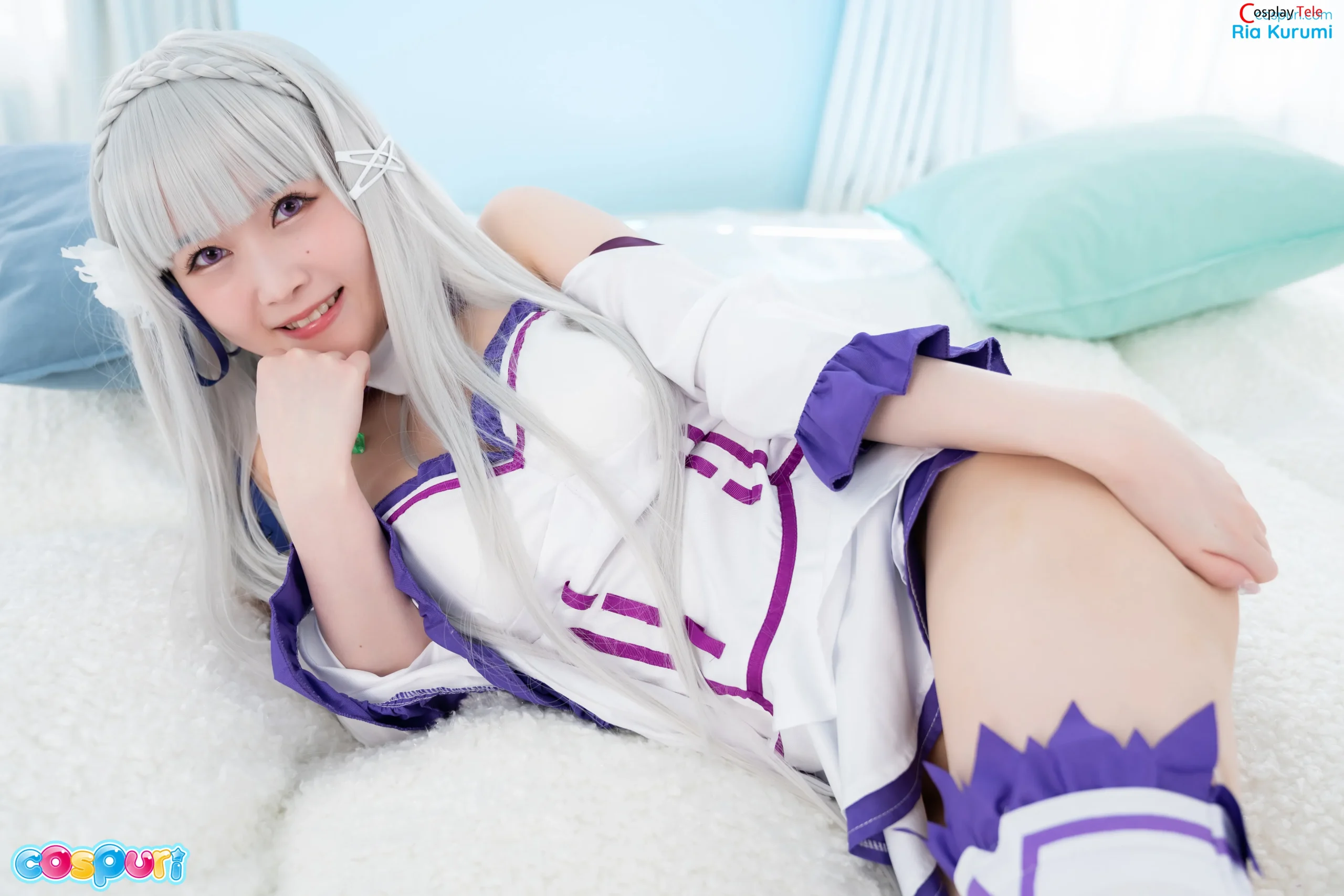 Ria Kurumi cosplay Emilia 50