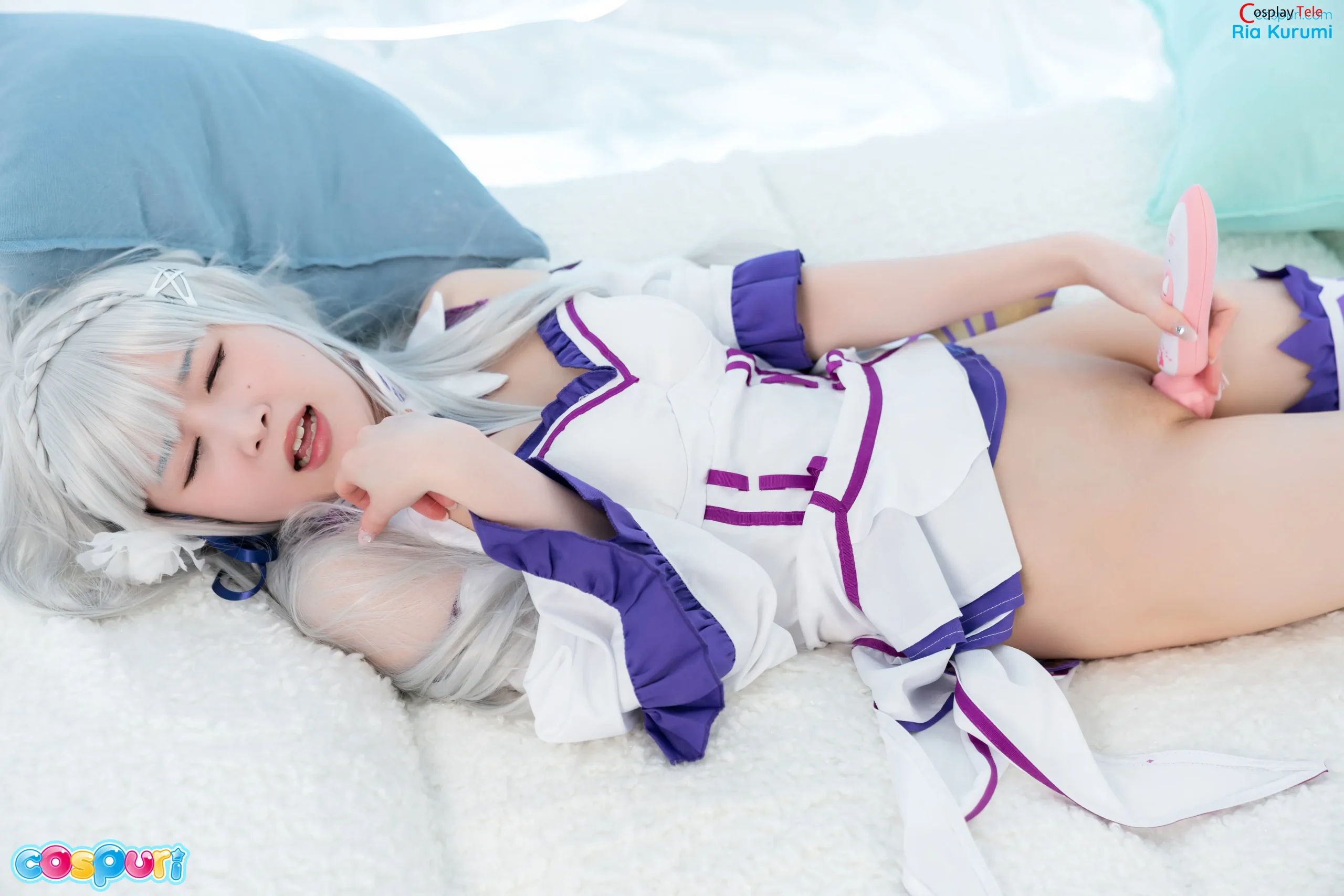 Ria Kurumi cosplay Emilia 88