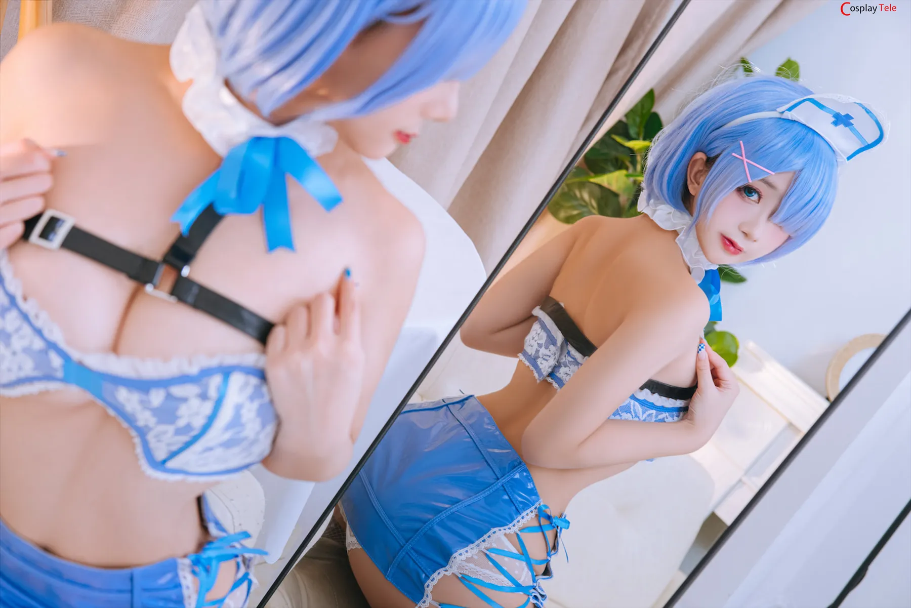 Rinaijiao cosplay Rem Nurse 11