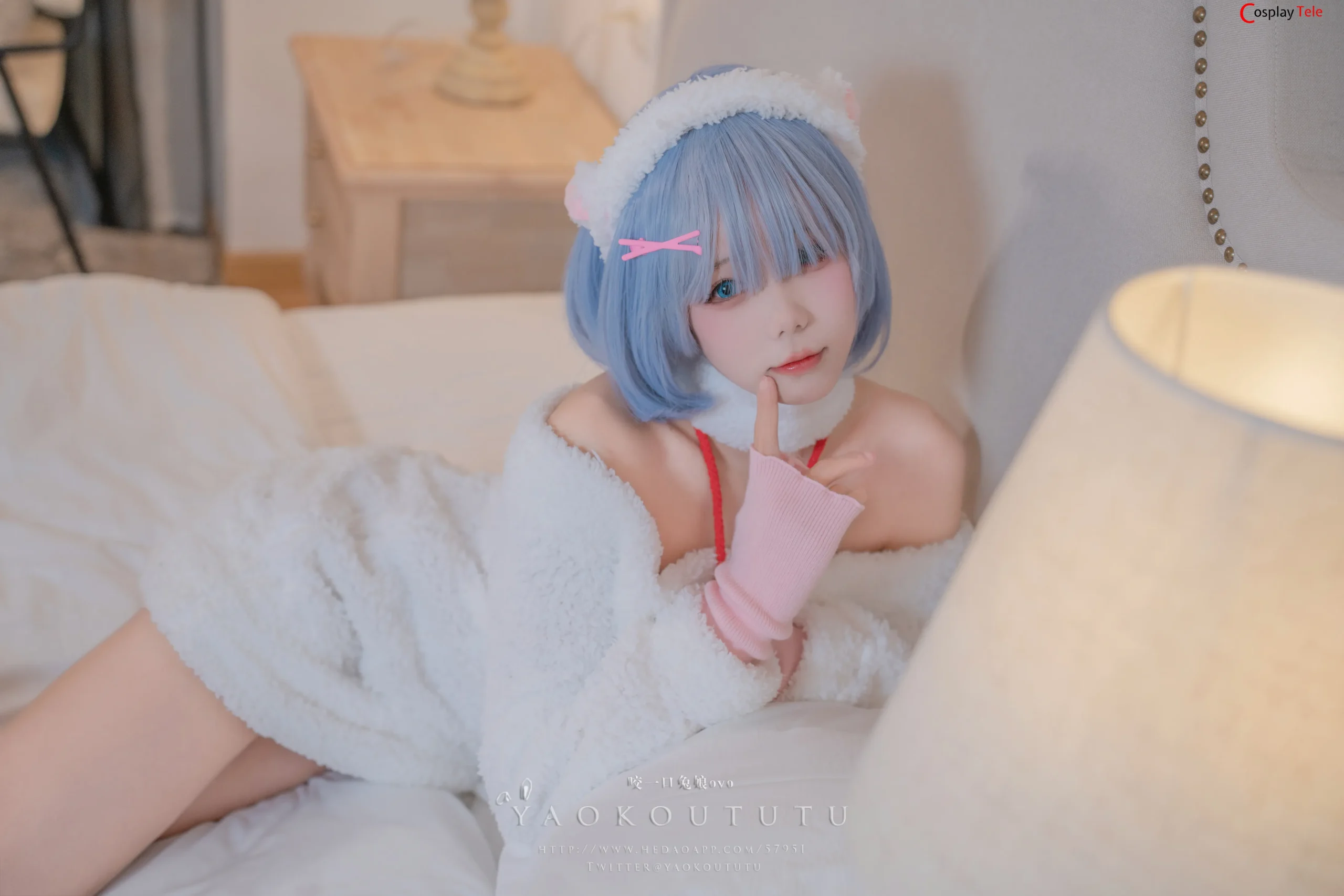 Yaokoututu cosplay Rem 6