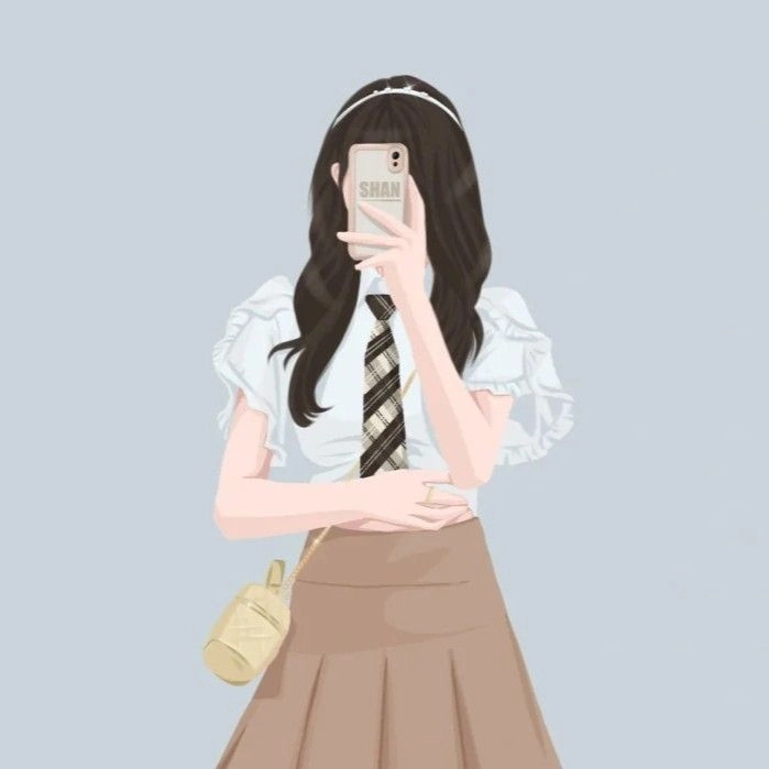 avatar nữ che mặt 11