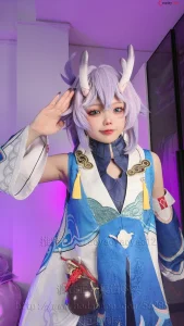xiaoyaoyaoyao12 cosplay Bailu HonkaiStar Rail 1 result